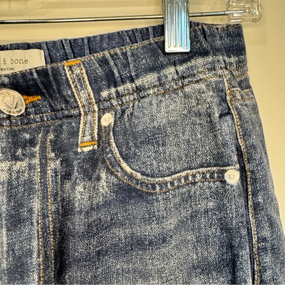 rag & bone Miramar Wide Leg Cotton Terry Pants Size S - Picture 6 of 15